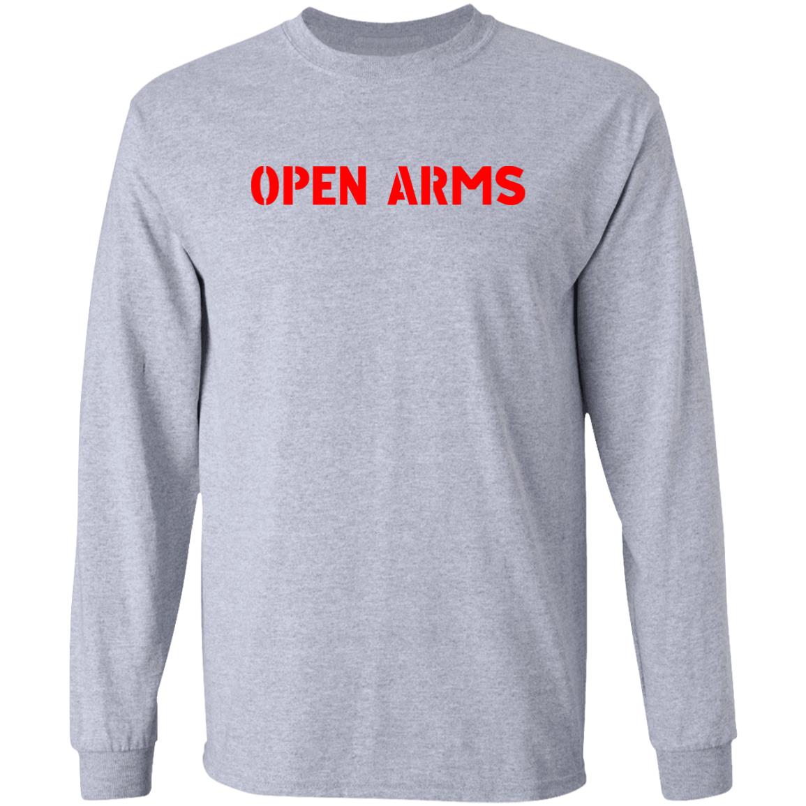 Open Arms Hoodie Pep Guardiola's Open Arms Hoodie Pep Open Arms Shirt Hoodie Sweatshirt - Teechipus