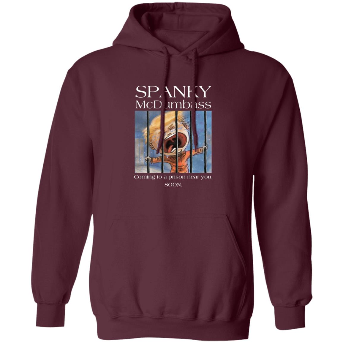 Spanky Mcdumbass Shirt Stephanie Miller Spanky Mcdumbass Shirt Spanky Merch Spanky Prison Shirt Hoodie Sweatshirt - Teechipus