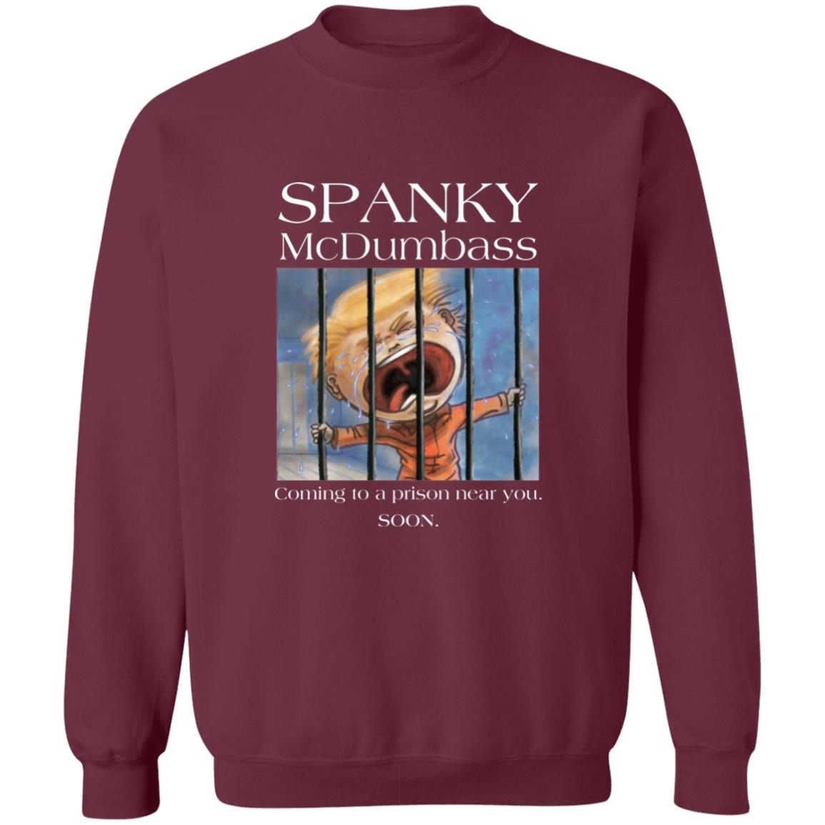 Spanky Mcdumbass Shirt Stephanie Miller Spanky Mcdumbass Shirt Spanky Merch Spanky Prison Shirt Hoodie Sweatshirt - Teechipus