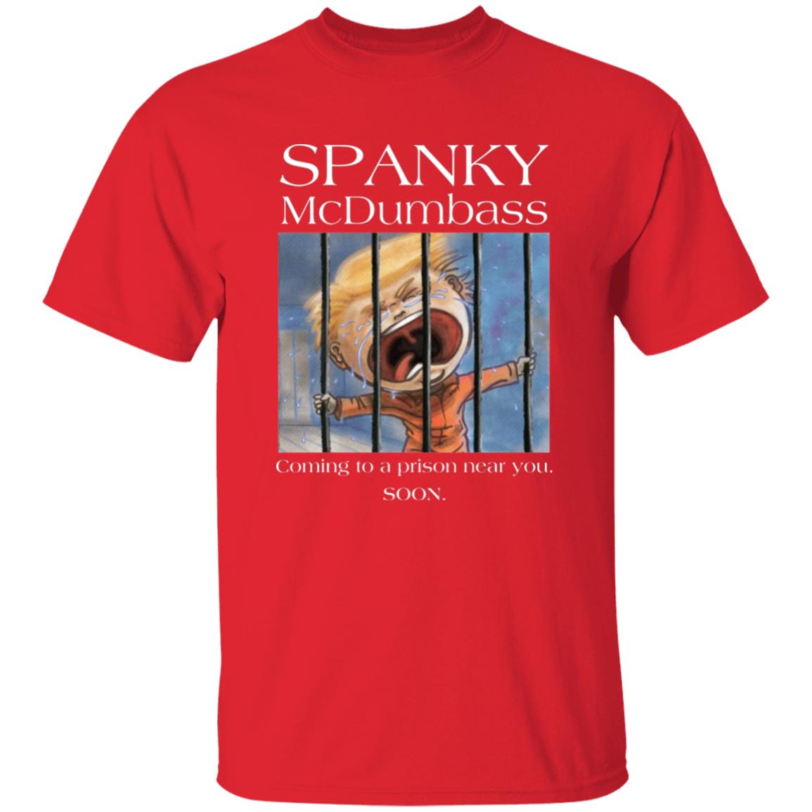 Spanky Mcdumbass Shirt Stephanie Miller Spanky Mcdumbass Shirt Spanky Merch Spanky Prison Shirt Hoodie Sweatshirt - Teechipus