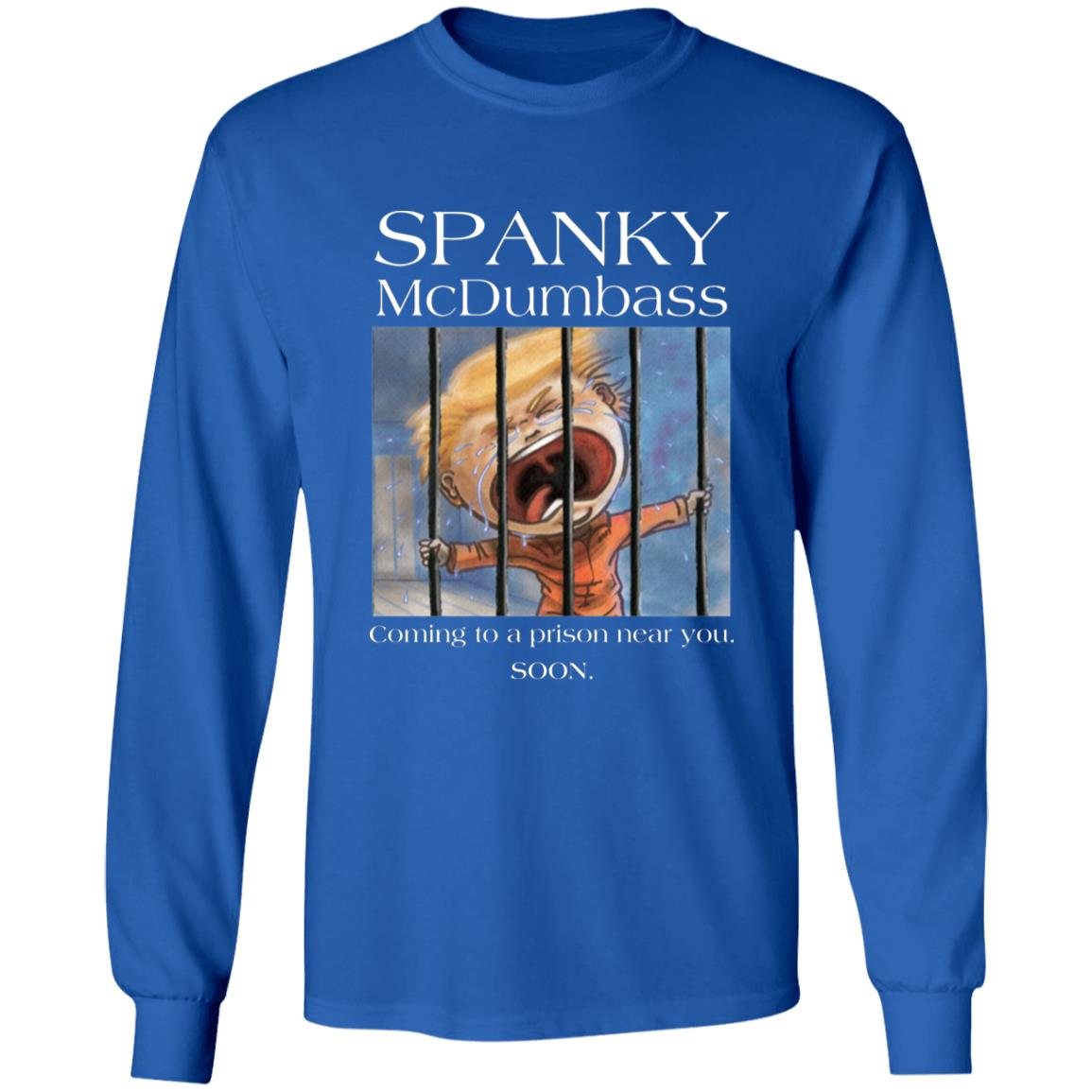 Spanky Mcdumbass Shirt Stephanie Miller Spanky Mcdumbass Shirt Spanky Merch Spanky Prison Shirt Hoodie Sweatshirt - Teechipus