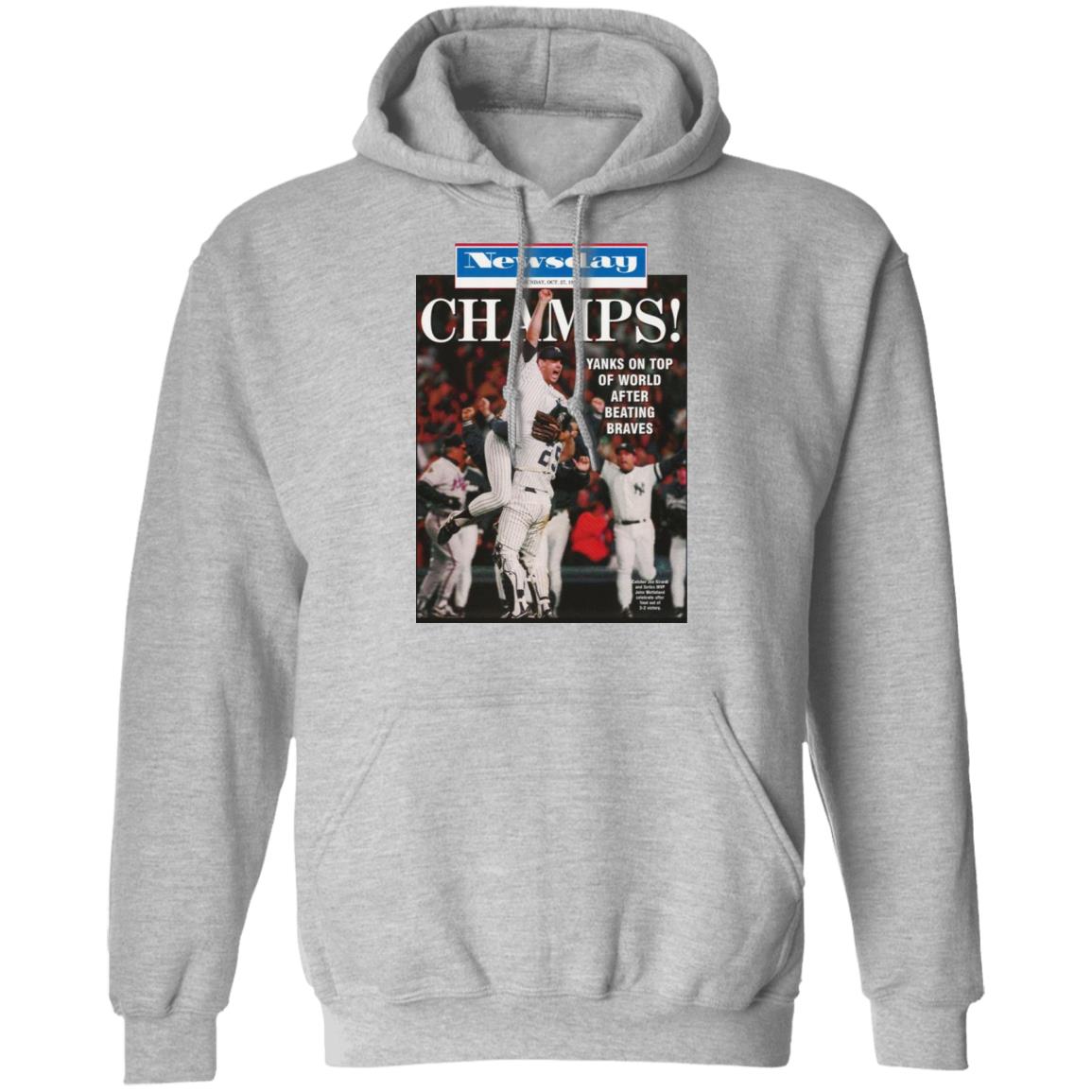 Clint Frazier Newsday Cover Of The Yankees Champions Shirt Clint Frazier Yankees Champions 1996 Shirt Hoodie Sweatshirt - Teechipus