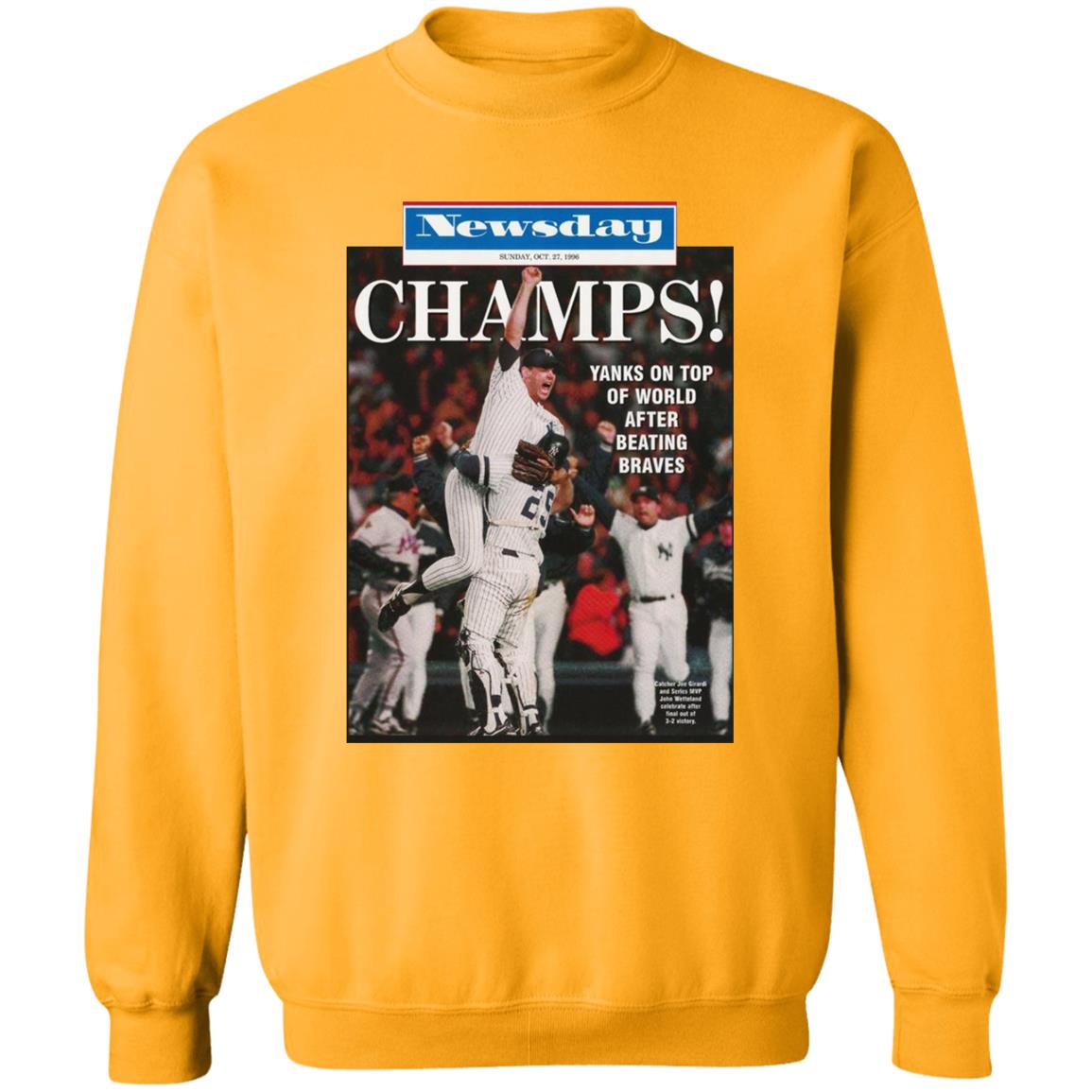 Clint Frazier Newsday Cover Of The Yankees Champions Shirt Clint Frazier Yankees Champions 1996 Shirt Hoodie Sweatshirt - Teechipus