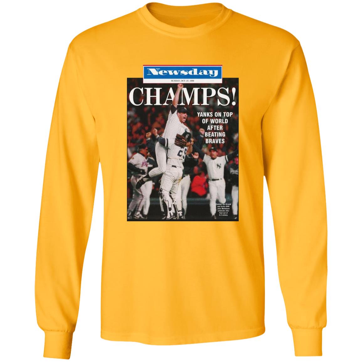 Clint Frazier Newsday Cover Of The Yankees Champions Shirt Clint Frazier Yankees Champions 1996 Shirt Hoodie Sweatshirt - Teechipus