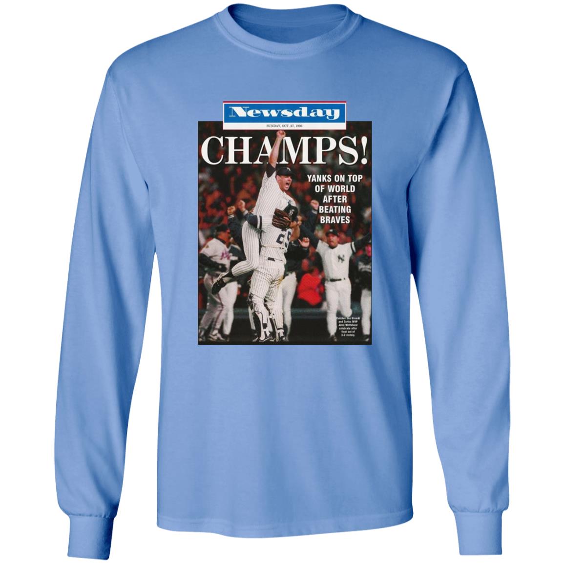 Clint Frazier Newsday Cover Of The Yankees Champions Shirt Clint Frazier Yankees Champions 1996 Shirt Hoodie Sweatshirt - Teechipus