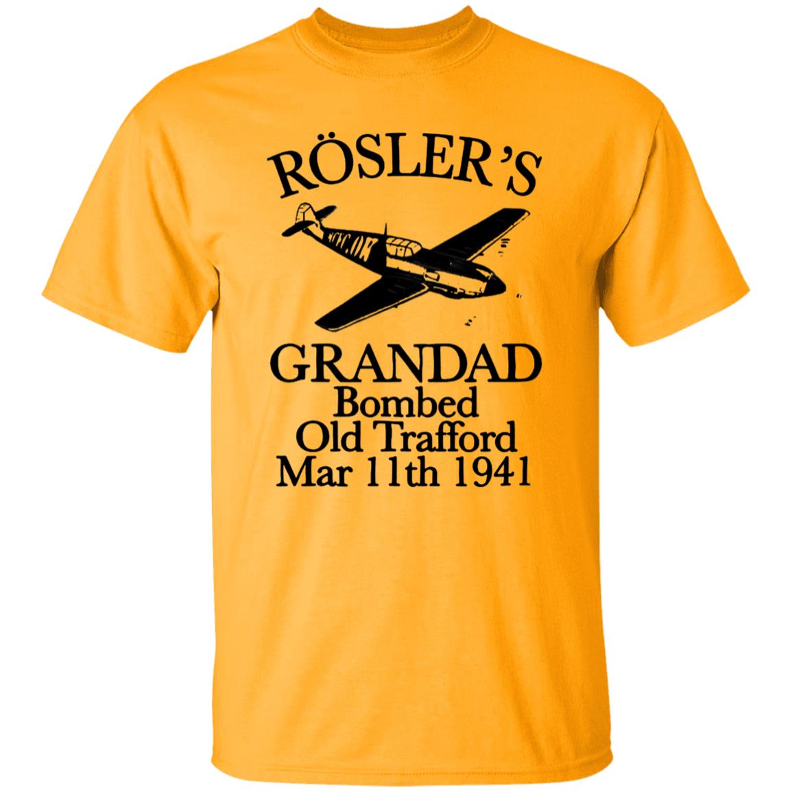 Rösler's Grandad Bombed Old Trafford Shirt Hoodie Sweatshirt - Teechipus