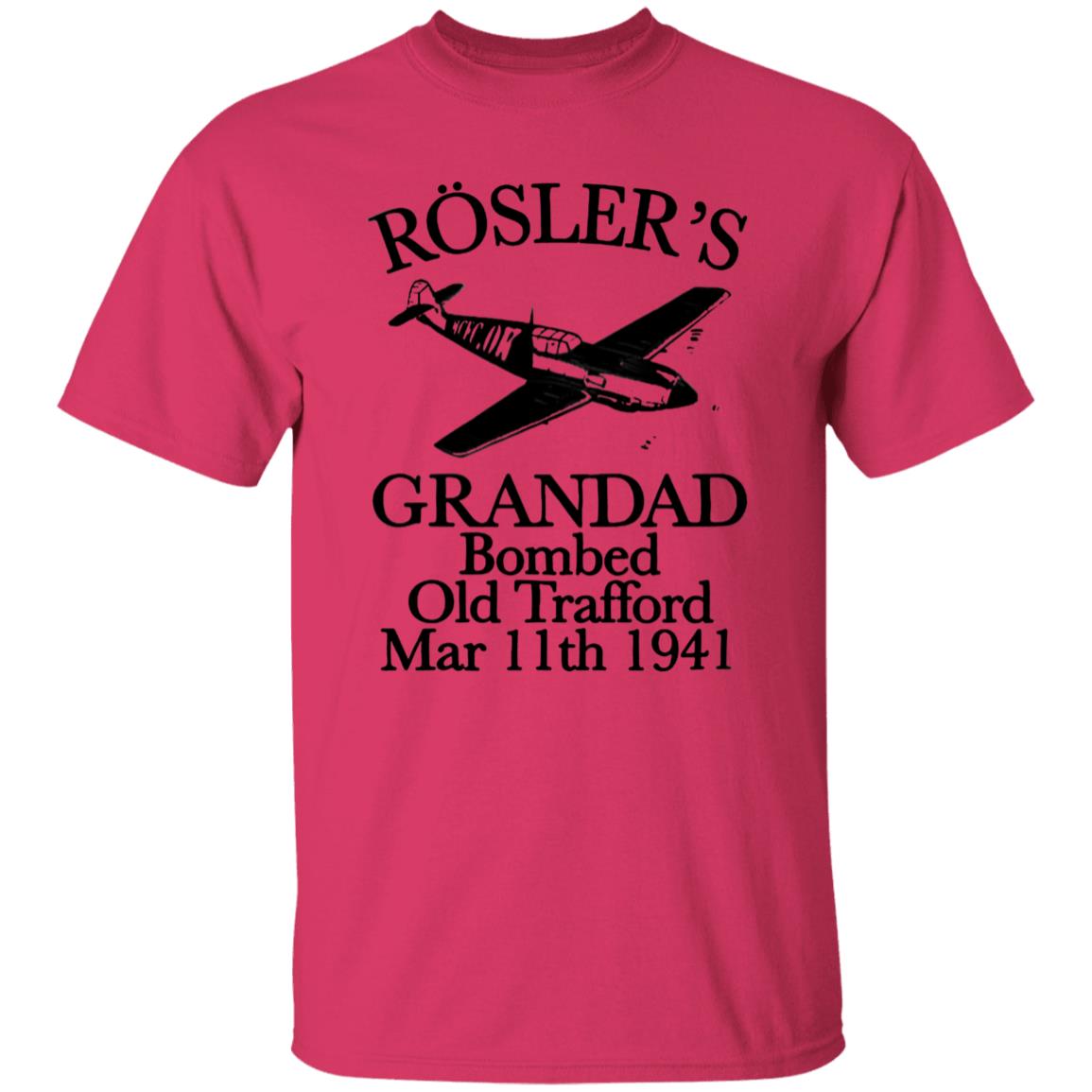 Rösler's Grandad Bombed Old Trafford Shirt Hoodie Sweatshirt - Teechipus