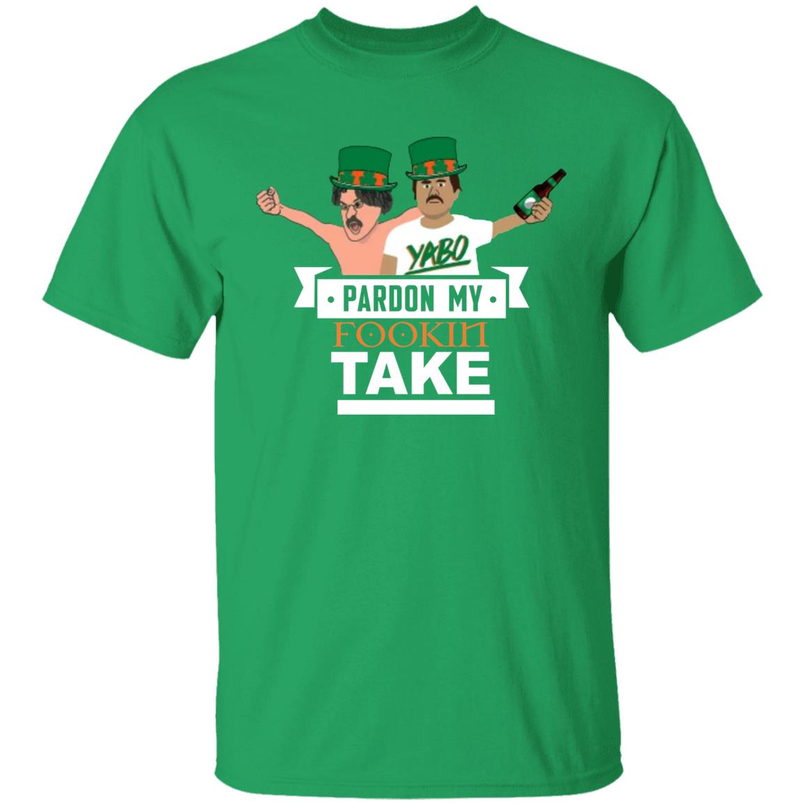 Pardon My Take St Patricks Day Tie Dye Shirt Big Cat St Patricks Day shirt St Patricks Day Shirt Hoodie Sweatshirt - Teechipus