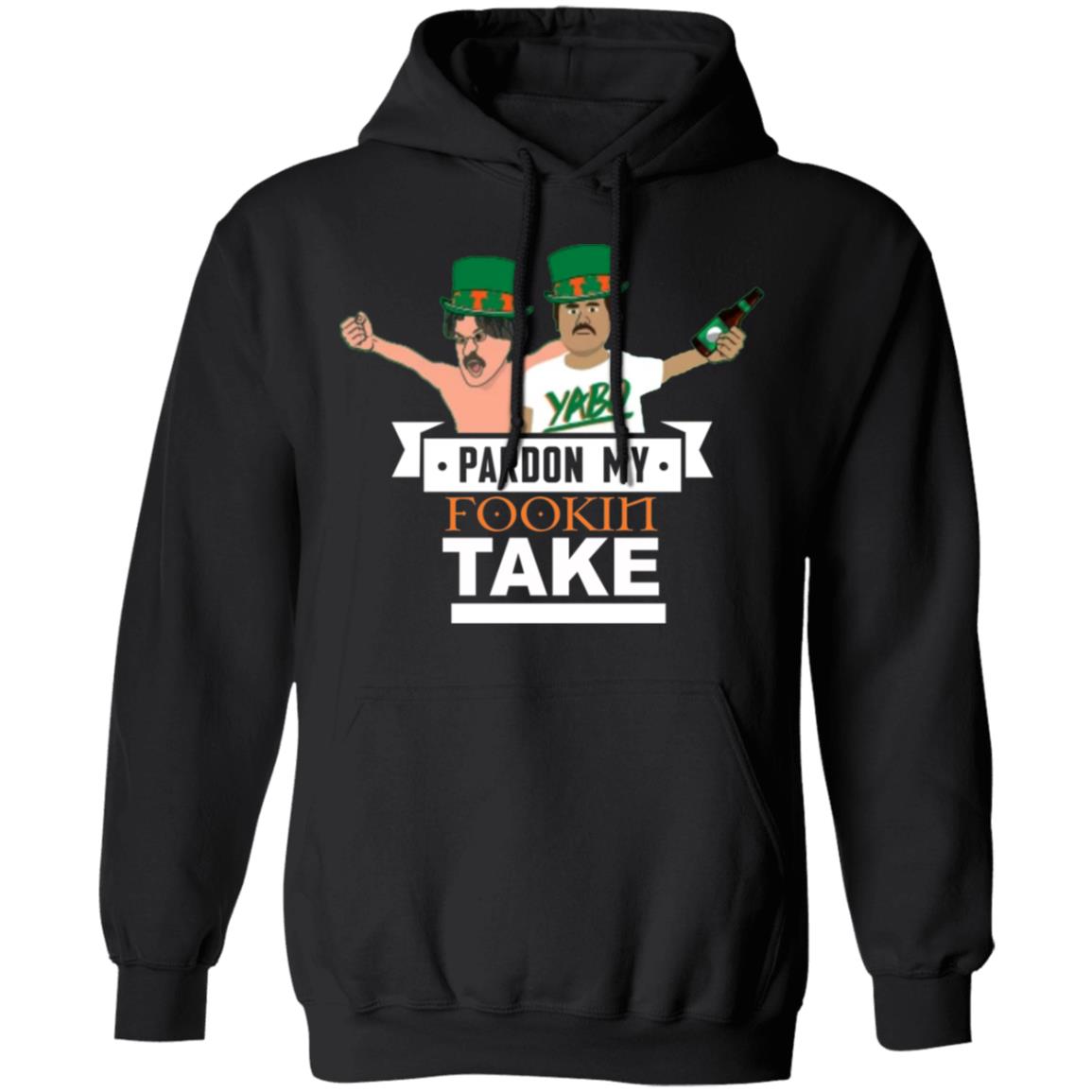 Pardon My Take St Patricks Day Tie Dye Shirt Big Cat St Patricks Day shirt St Patricks Day Shirt Hoodie Sweatshirt - Teechipus