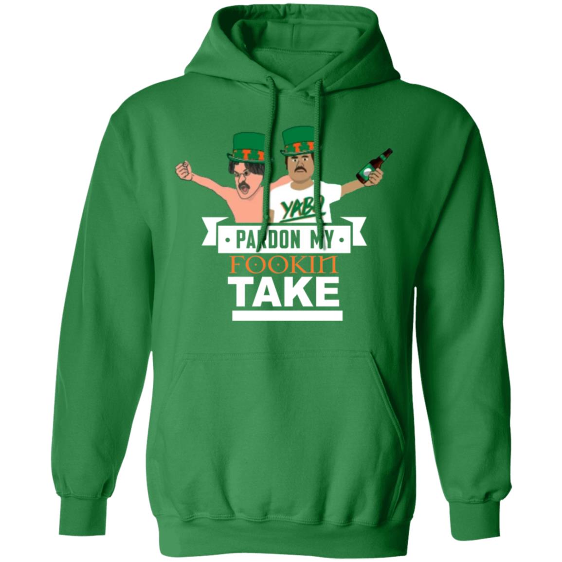 Pardon My Take St Patricks Day Tie Dye Shirt Big Cat St Patricks Day shirt St Patricks Day Shirt Hoodie Sweatshirt - Teechipus