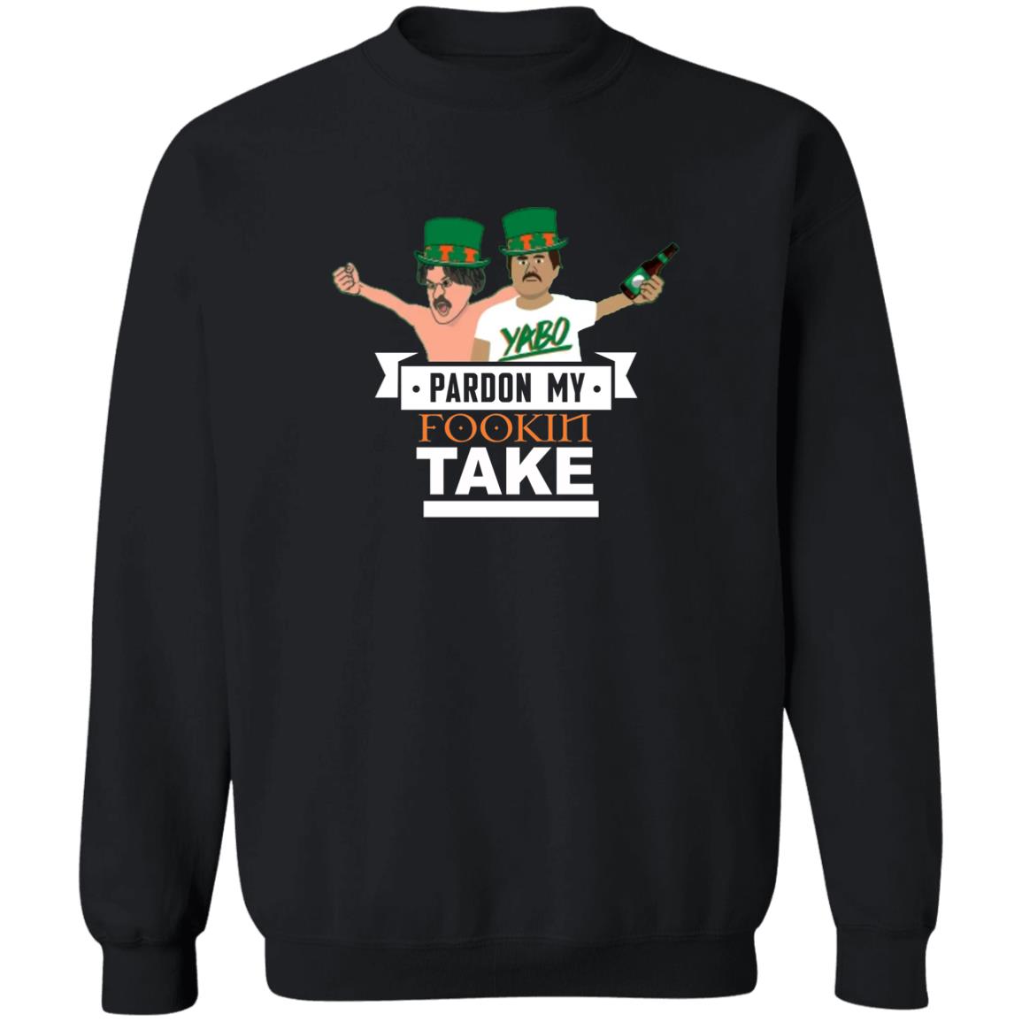 Pardon My Take St Patricks Day Tie Dye Shirt Big Cat St Patricks Day shirt St Patricks Day Shirt Hoodie Sweatshirt - Teechipus
