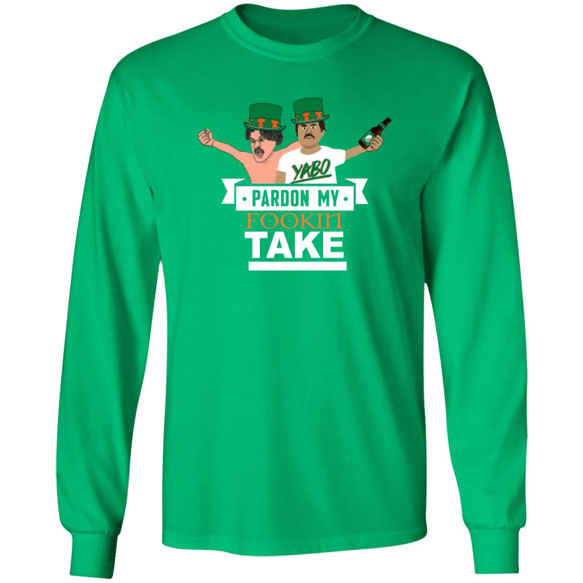 Pardon My Take St Patricks Day Tie Dye Shirt Big Cat St Patricks Day shirt St Patricks Day Shirt Hoodie Sweatshirt - Teechipus