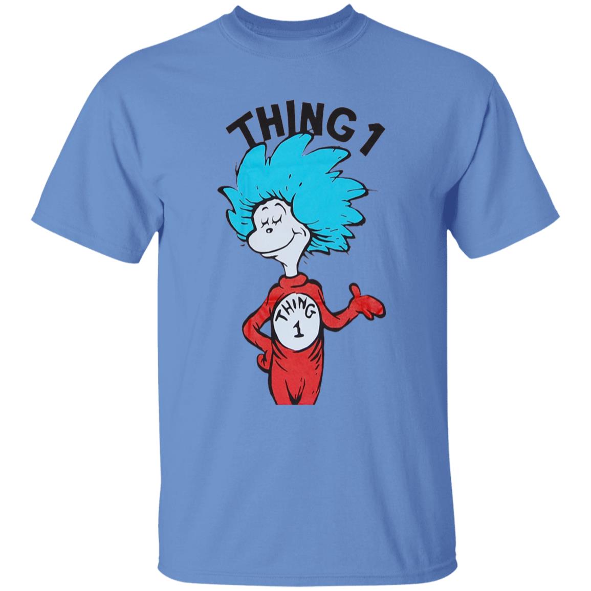 Thing 1 shirt Thing One Shirt Dr Seuss Thing 1 Shirt Hoodie Sweatshirt - Teechipus