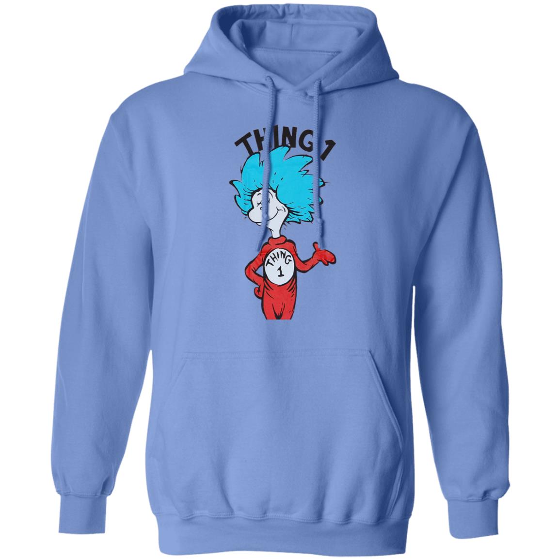 Thing 1 shirt Thing One Shirt Dr Seuss Thing 1 Shirt Hoodie Sweatshirt - Teechipus