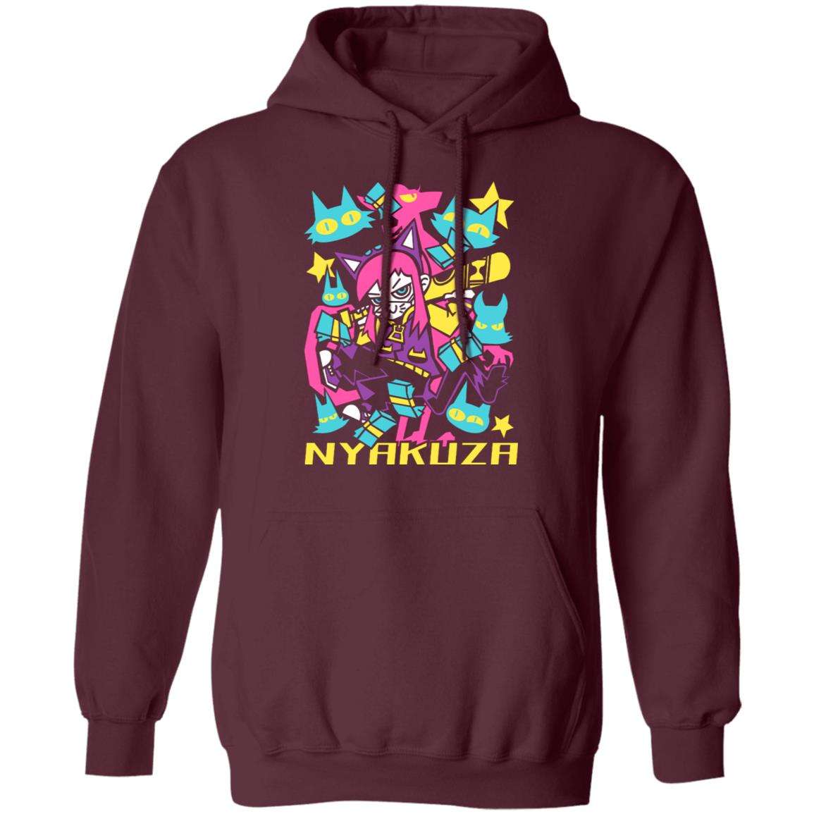 Fangamer Store Nyakuza Metro Shirt Fangamer Merch A Hat In Time Nyakuza Metro Long Sleeve Sweatshirt Crewneck hoodie - Teechipus
