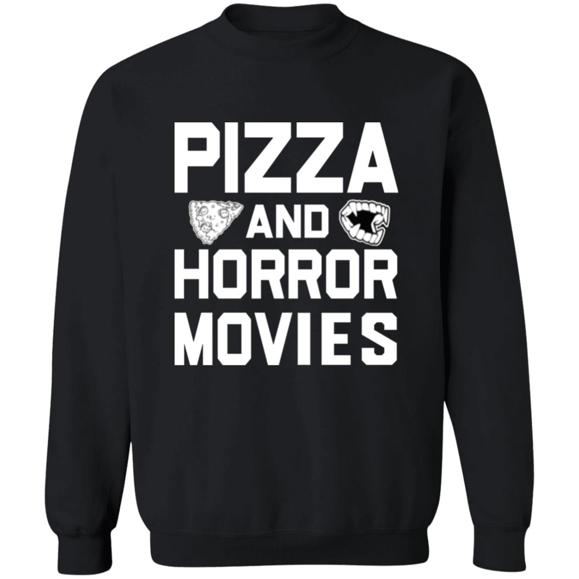 Pizza And Horror Movies Shirt Store Nofspodcast Pizza And Horror Movies Shirt Hoodie Sweatshirt - Teechipus