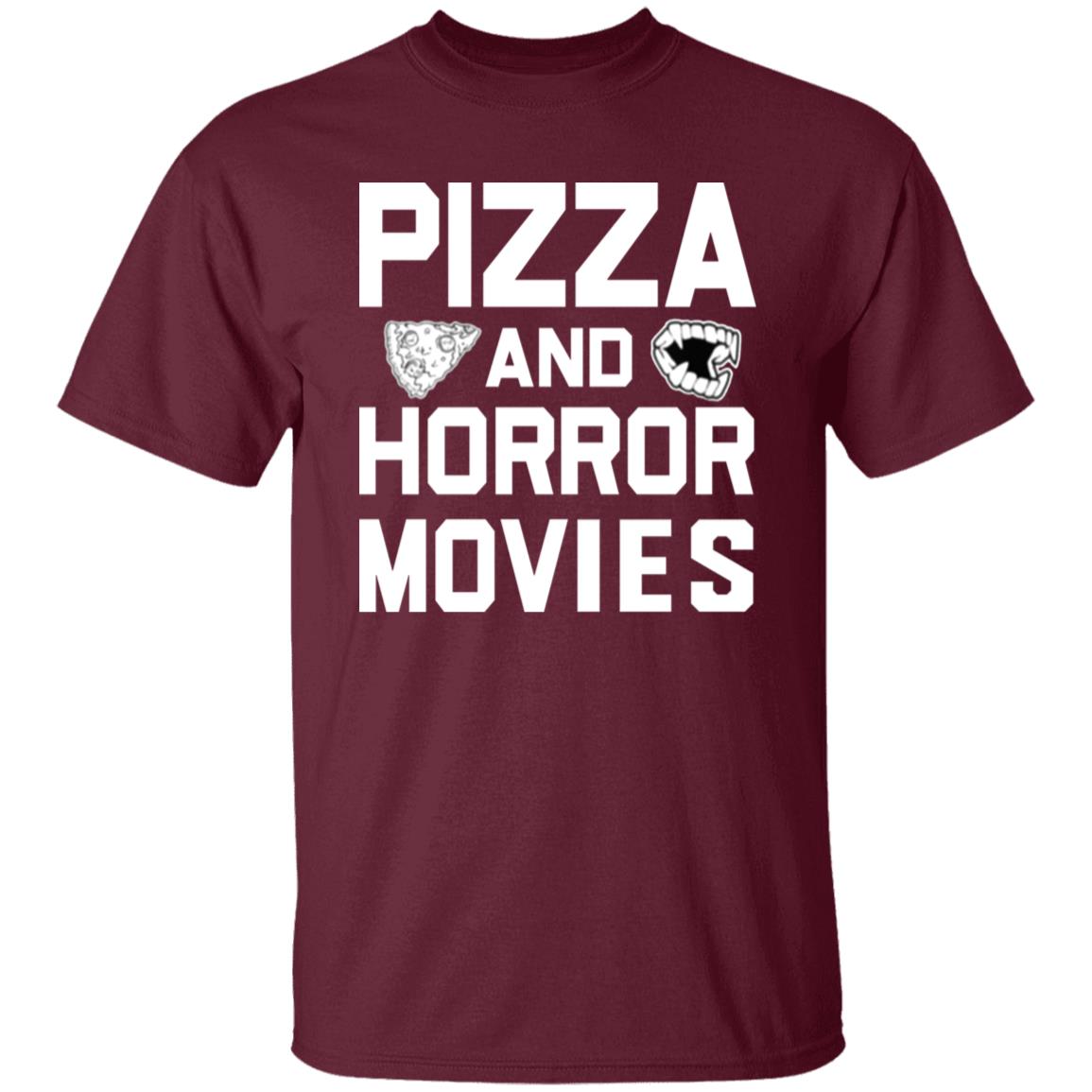 Pizza And Horror Movies Shirt Store Nofspodcast Pizza And Horror Movies Shirt Hoodie Sweatshirt - Teechipus
