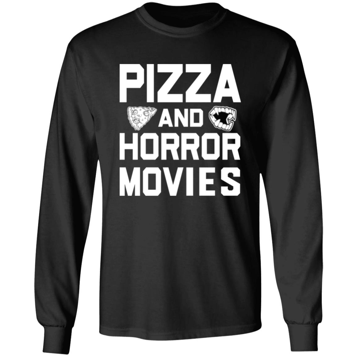 Pizza And Horror Movies Shirt Store Nofspodcast Pizza And Horror Movies Shirt Hoodie Sweatshirt - Teechipus