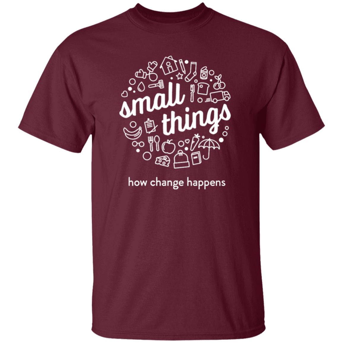 Small Things How Change Happens Shirt Vito Baldini Small Things How Change Happens Shirt Hoodie Sweatshirt - Teechipus