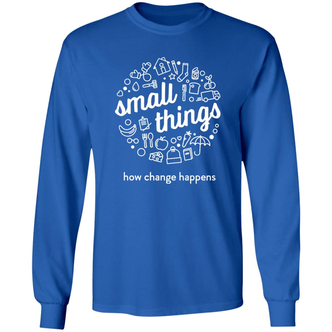 Small Things How Change Happens Shirt Vito Baldini Small Things How Change Happens Shirt Hoodie Sweatshirt - Teechipus