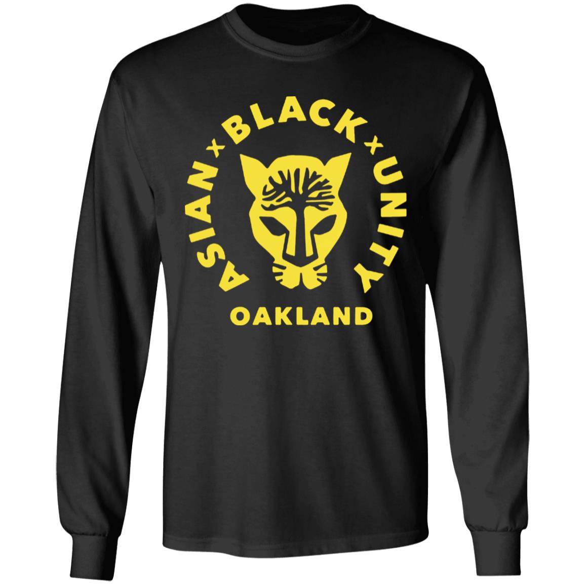 Oakland Asian Black Unity Shirt Asian Black Unity Hoodie Sweatshirt - Teechipus