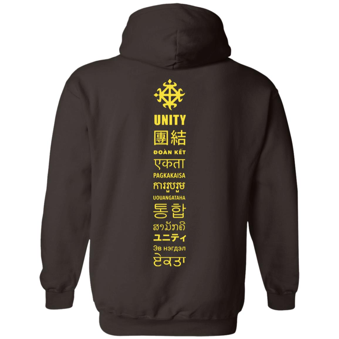 Oakland Asian Black Unity Shirt Asian Black Unity Hoodie Sweatshirt - Teechipus