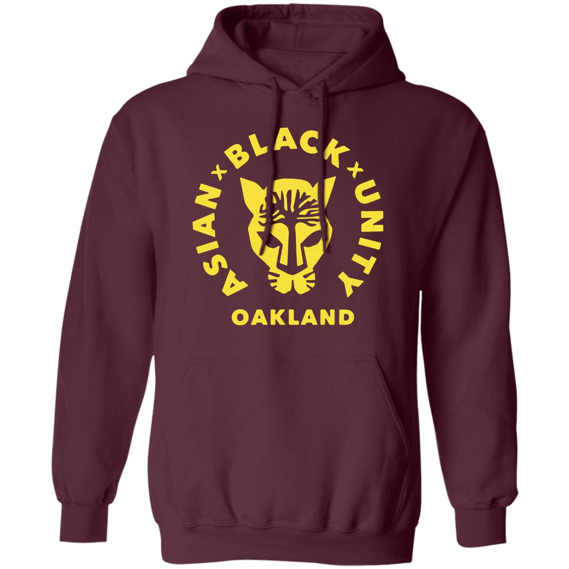 Oakland Asian Black Unity Shirt Asian Black Unity Hoodie Sweatshirt - Teechipus