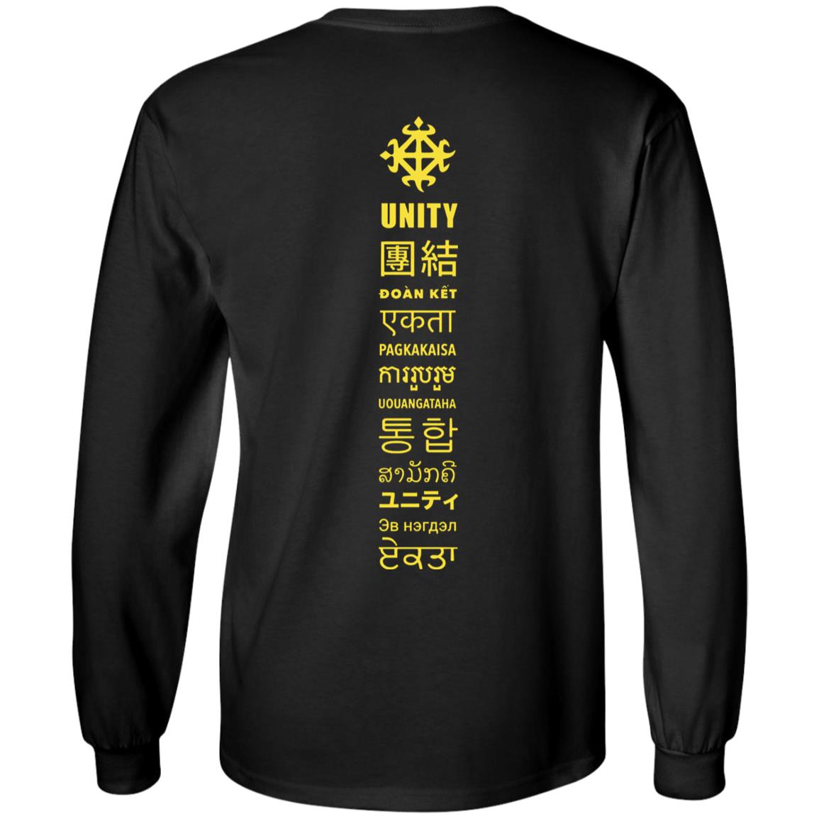 Asian Black Unity Shirt Oakland Asian Black Unity Shirt Hoodie sweatshirt - Teechipus