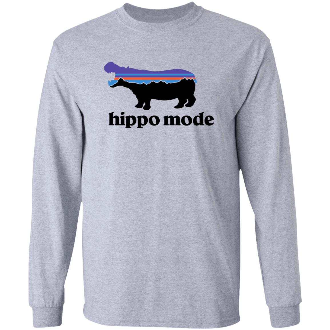 The Wonton Don Hippo Mode Shirt Barstool Sports Hippo Mode Shirt Hoodie Sweatshirt - Teechipus