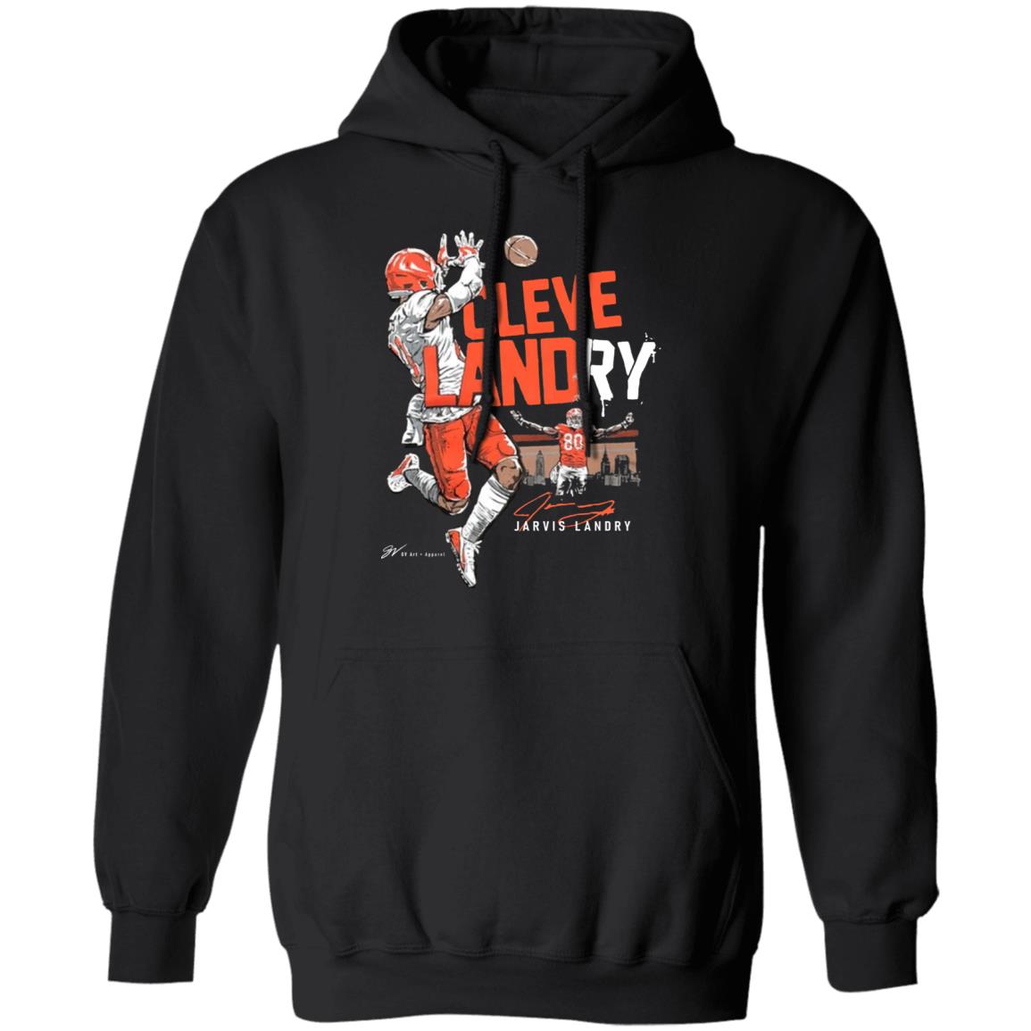 Jarvis Landry Clevelandry T Shirt Gv Art Apparel Jarvis Landry Cleveland T Shirt Hoodie Sweatshirt - Teechipus