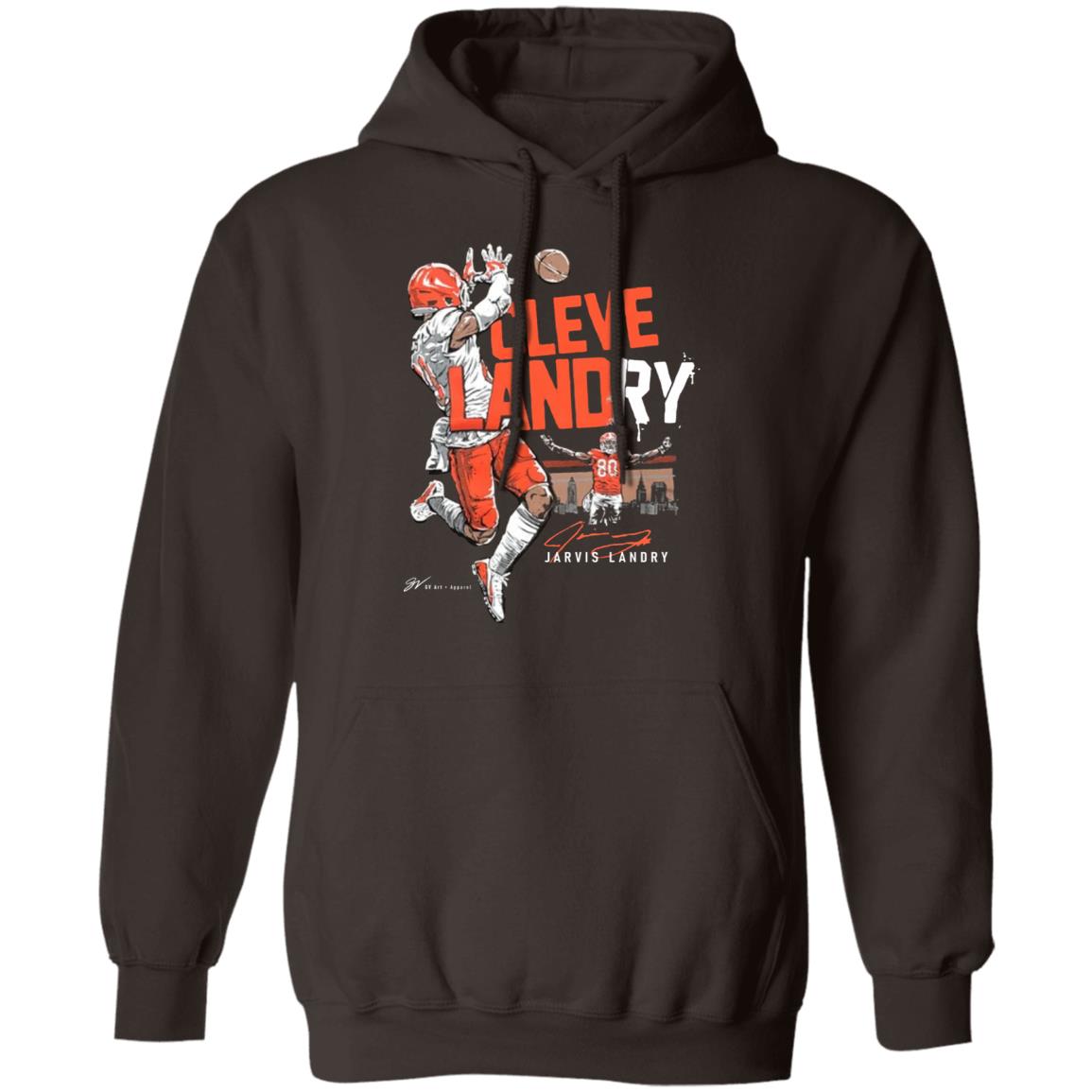 Jarvis Landry Clevelandry T Shirt Gv Art Apparel Jarvis Landry Cleveland T Shirt Hoodie Sweatshirt - Teechipus