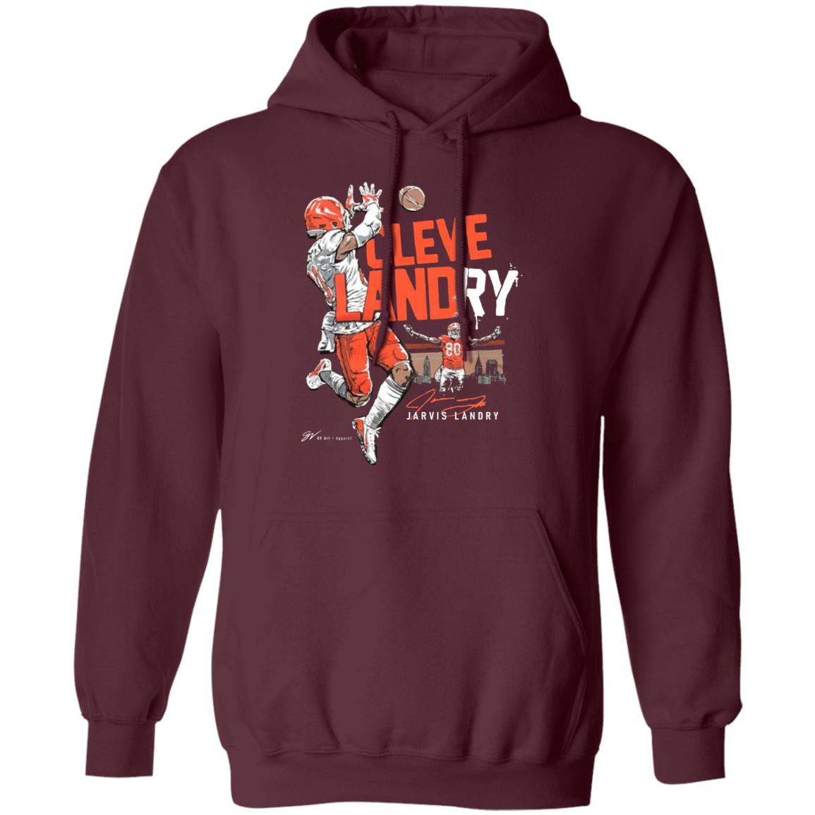 Jarvis Landry Clevelandry T Shirt Gv Art Apparel Jarvis Landry Cleveland T Shirt Hoodie Sweatshirt - Teechipus