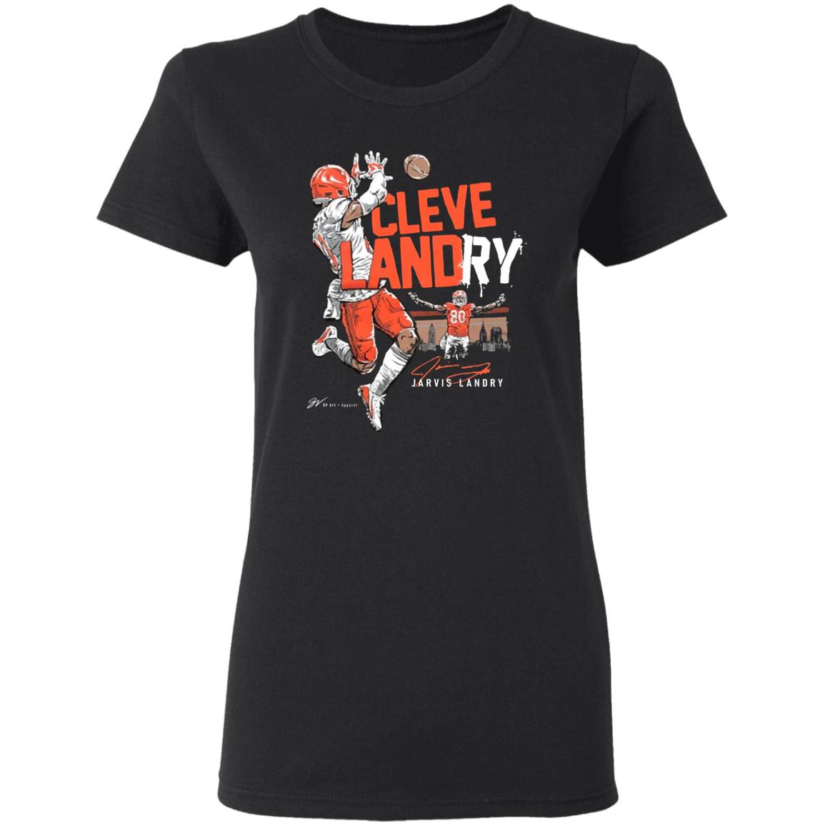 Jarvis Landry Clevelandry T Shirt Gv Art Apparel Jarvis Landry Cleveland T Shirt Hoodie Sweatshirt - Teechipus