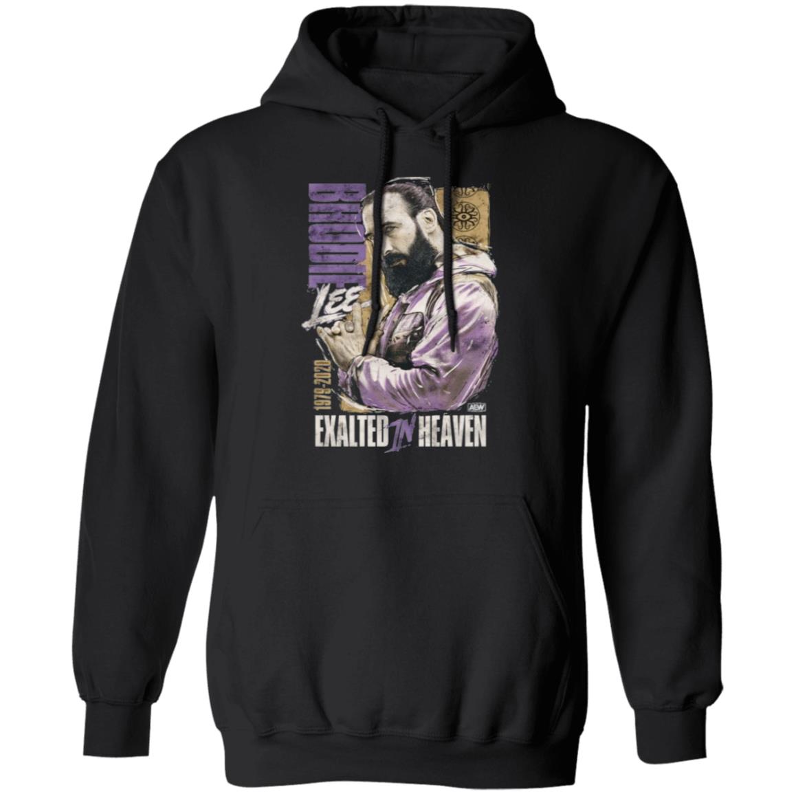 Aew Brodie Lee Exalted In Heaven Shirt K Trevor Wilson Brodie Lee Exalted In Heaven Shirt Hoodie Sweatshirt - Teechipus