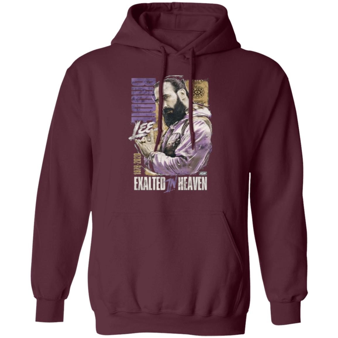 Aew Brodie Lee Exalted In Heaven Shirt K Trevor Wilson Brodie Lee Exalted In Heaven Shirt Hoodie Sweatshirt - Teechipus