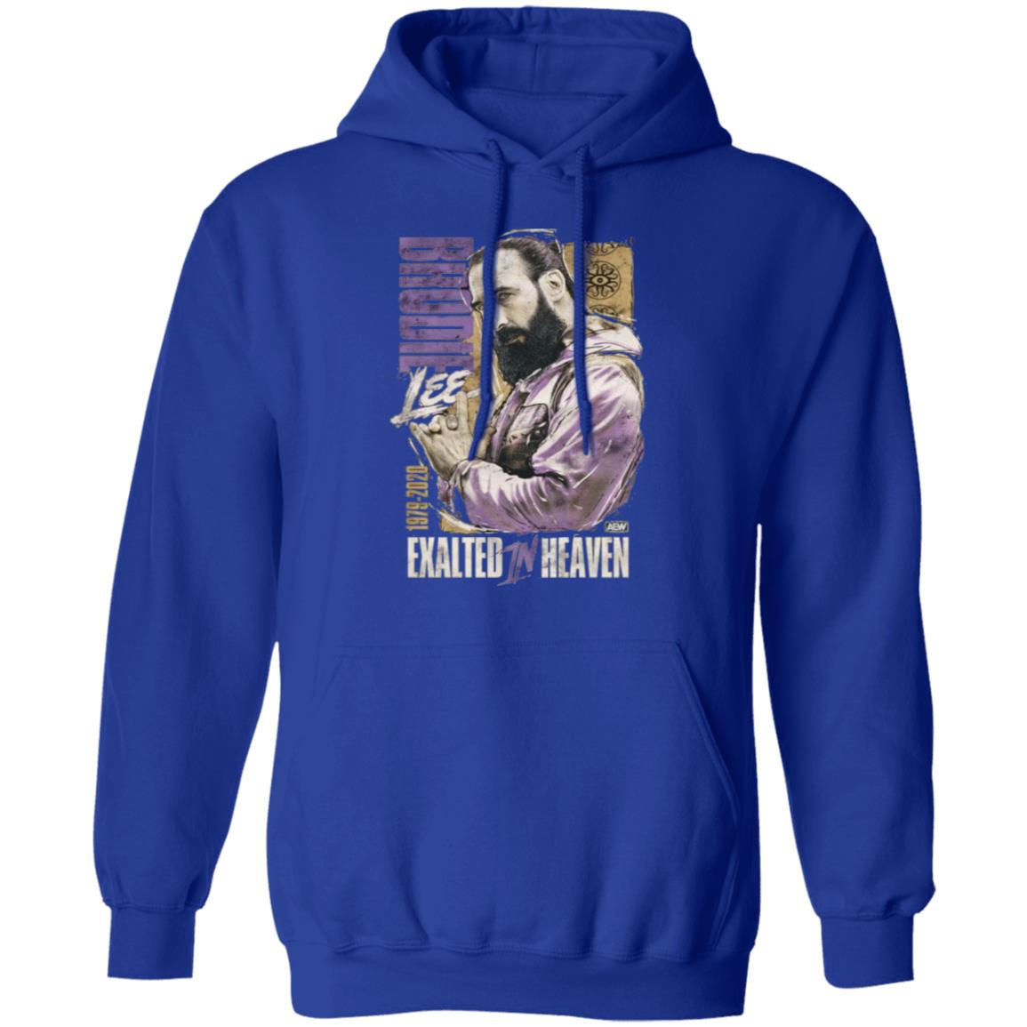 Aew Brodie Lee Exalted In Heaven Shirt K Trevor Wilson Brodie Lee Exalted In Heaven Shirt Hoodie Sweatshirt - Teechipus