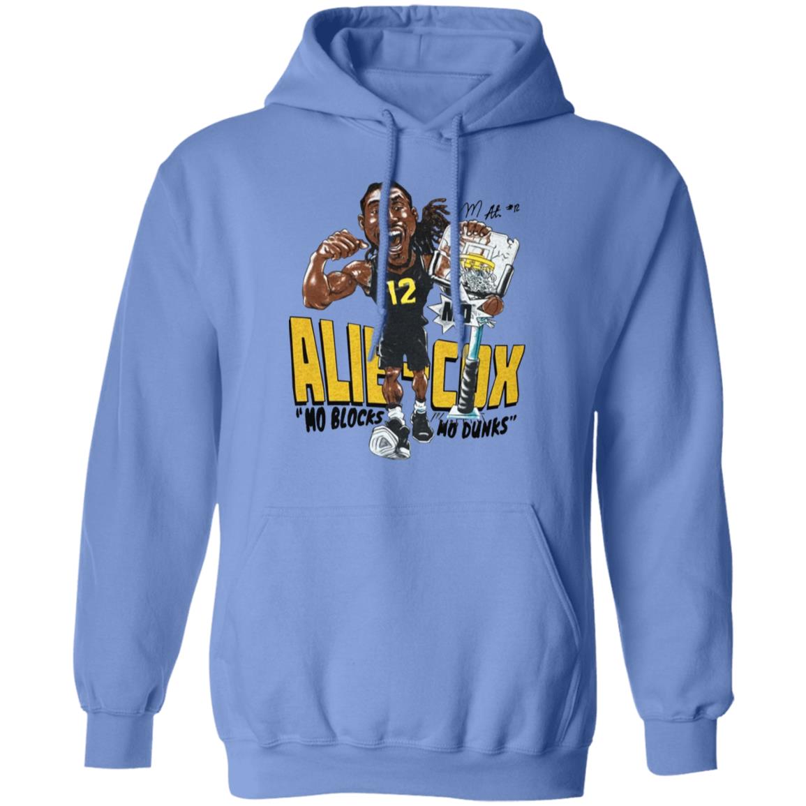 Mo Alie-Cox Basketball Caricature Shirt Vcu Basketball Alie Cox Mo Blocks Mo Dunks Shirt Hoodie Sweatshirt - Teechipus