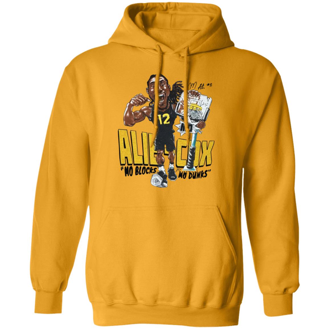Mo Alie-Cox Basketball Caricature Shirt Vcu Basketball Alie Cox Mo Blocks Mo Dunks Shirt Hoodie Sweatshirt - Teechipus