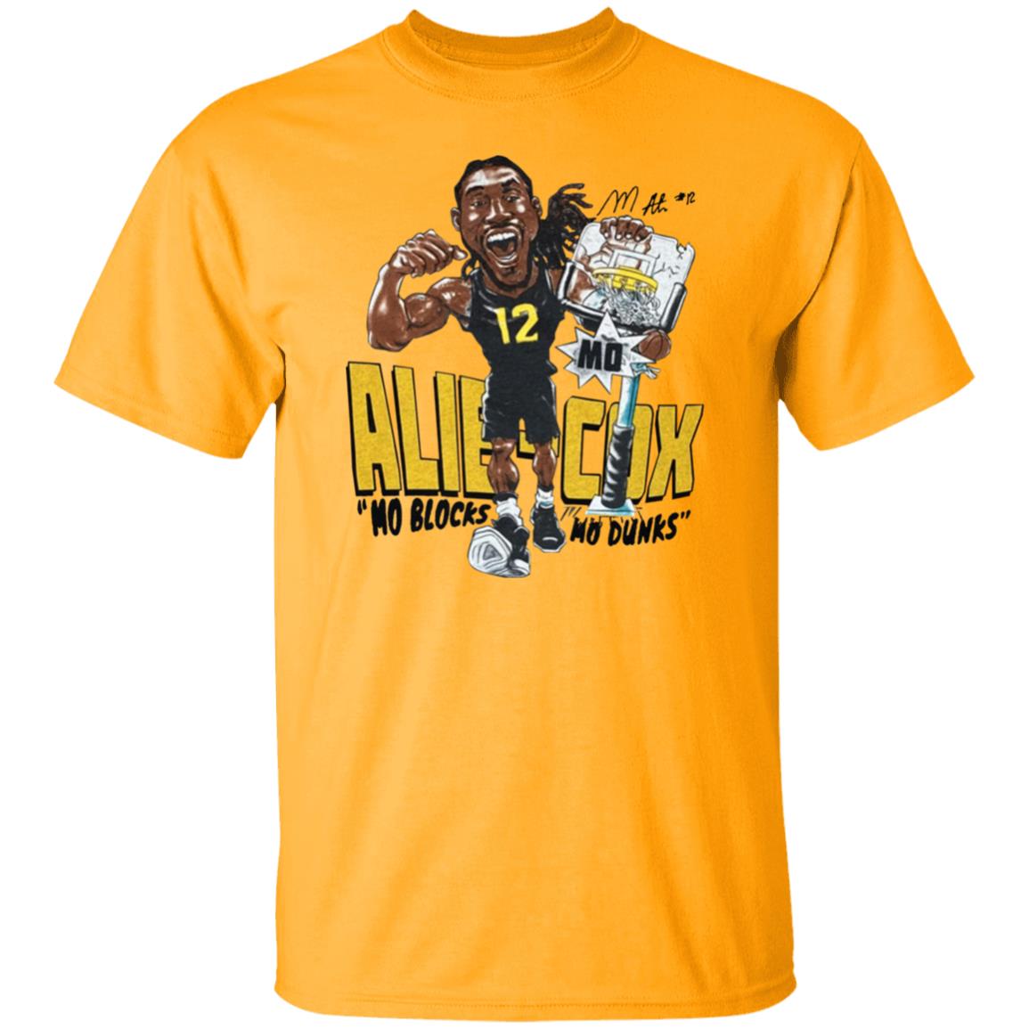 Mo Alie-Cox Basketball Caricature Shirt Vcu Basketball Alie Cox Mo Blocks Mo Dunks Shirt Hoodie Sweatshirt - Teechipus