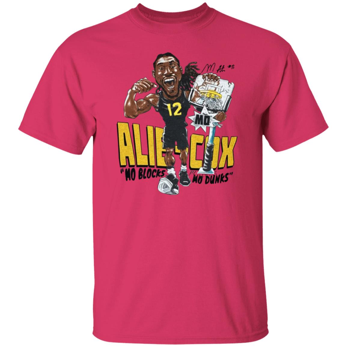 Mo Alie-Cox Basketball Caricature Shirt Vcu Basketball Alie Cox Mo Blocks Mo Dunks Shirt Hoodie Sweatshirt - Teechipus