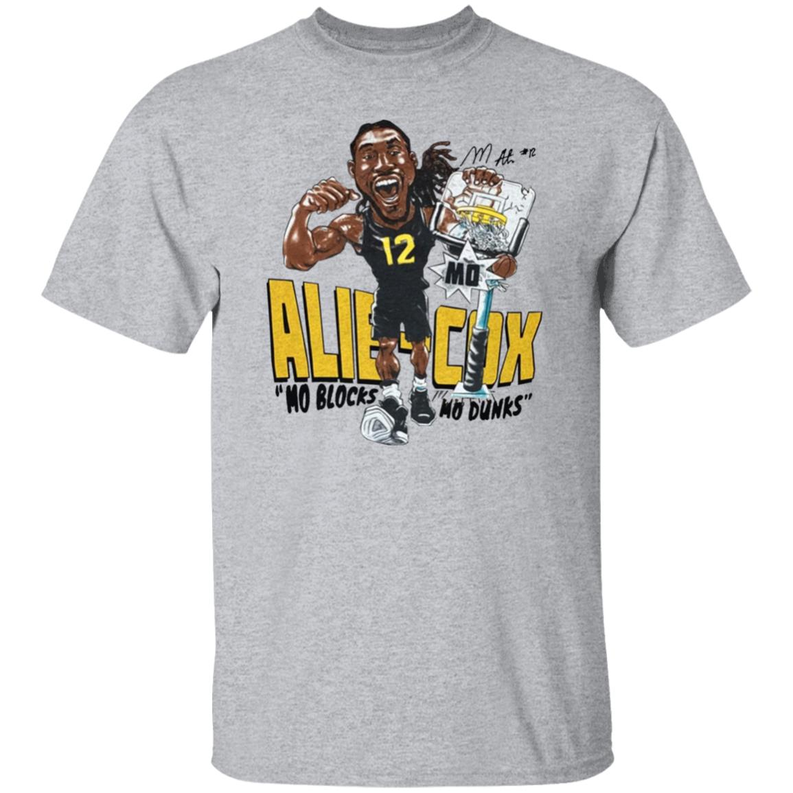 Mo Alie-Cox Basketball Caricature Shirt Vcu Basketball Alie Cox Mo Blocks Mo Dunks Shirt Hoodie Sweatshirt - Teechipus