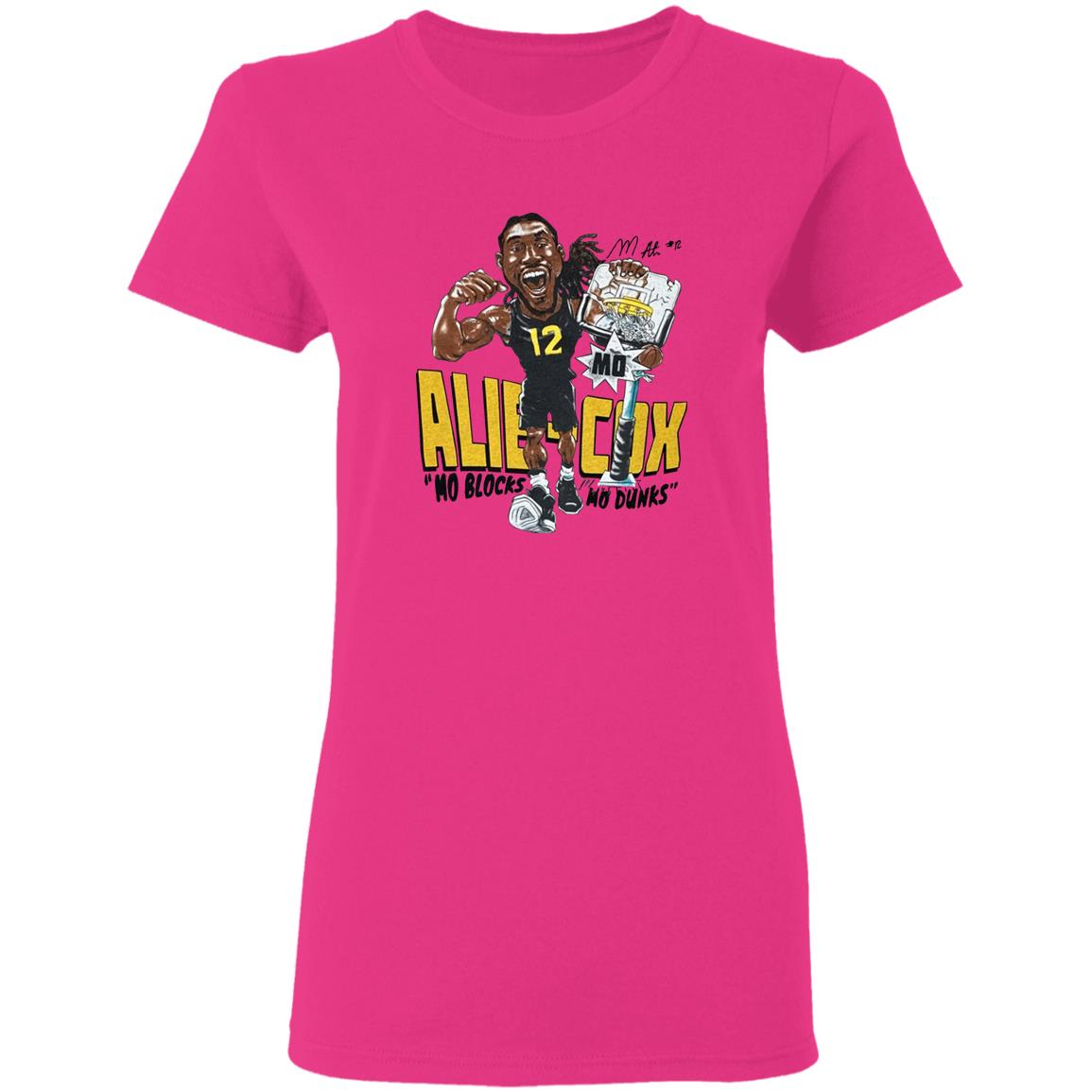 Mo Alie-Cox Basketball Caricature Shirt Vcu Basketball Alie Cox Mo Blocks Mo Dunks Shirt Hoodie Sweatshirt - Teechipus