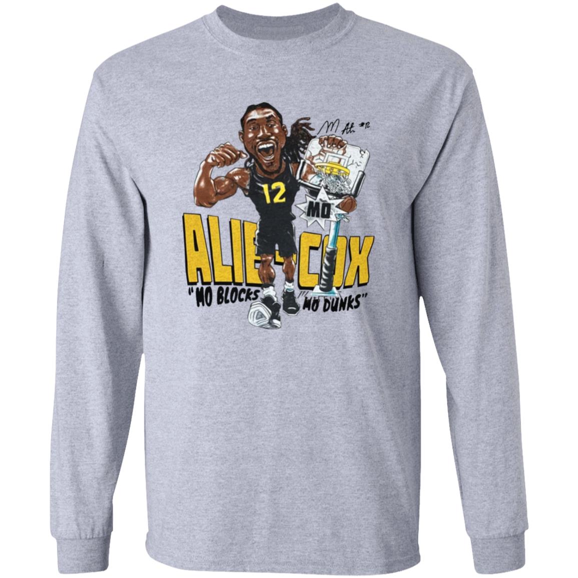 Mo Alie-Cox Basketball Caricature Shirt Vcu Basketball Alie Cox Mo Blocks Mo Dunks Shirt Hoodie Sweatshirt - Teechipus