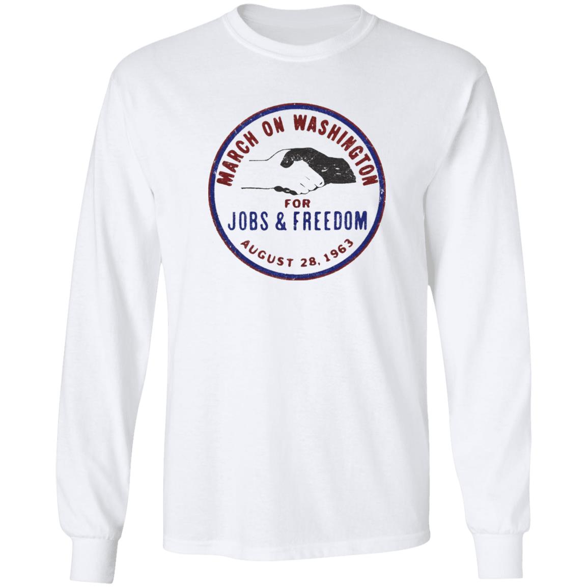 March On Washington 1963 Shirt March On Washington For Jobs And Freedom 1963 Shirt Adam Serwer March On Washington 1963 Shirt Hoodie Sweatshirt - Teechipus