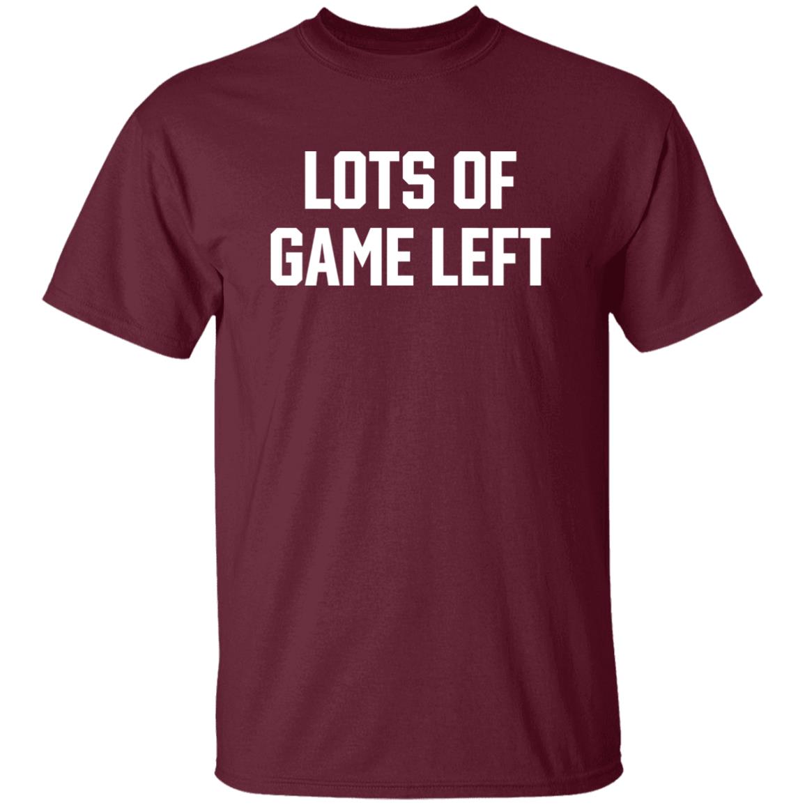 Lots of Game Left sweatshirt crewneck Barstool Sports Lots Of Game Left Shirt Big Cat Lots Of Game Left Shirt Mark Titus Lots Of Game Left Shirt - Teechipus
