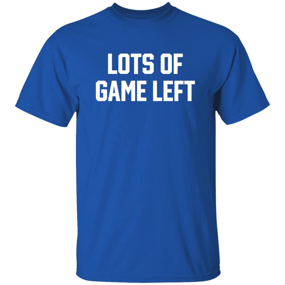 Lots of Game Left sweatshirt crewneck Barstool Sports Lots Of Game Left Shirt Big Cat Lots Of Game Left Shirt Mark Titus Lots Of Game Left Shirt - Teechipus