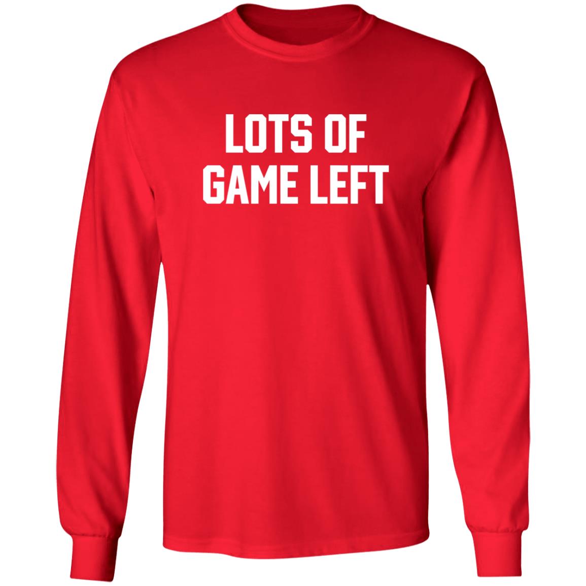 Lots of Game Left sweatshirt crewneck Barstool Sports Lots Of Game Left Shirt Big Cat Lots Of Game Left Shirt Mark Titus Lots Of Game Left Shirt - Teechipus
