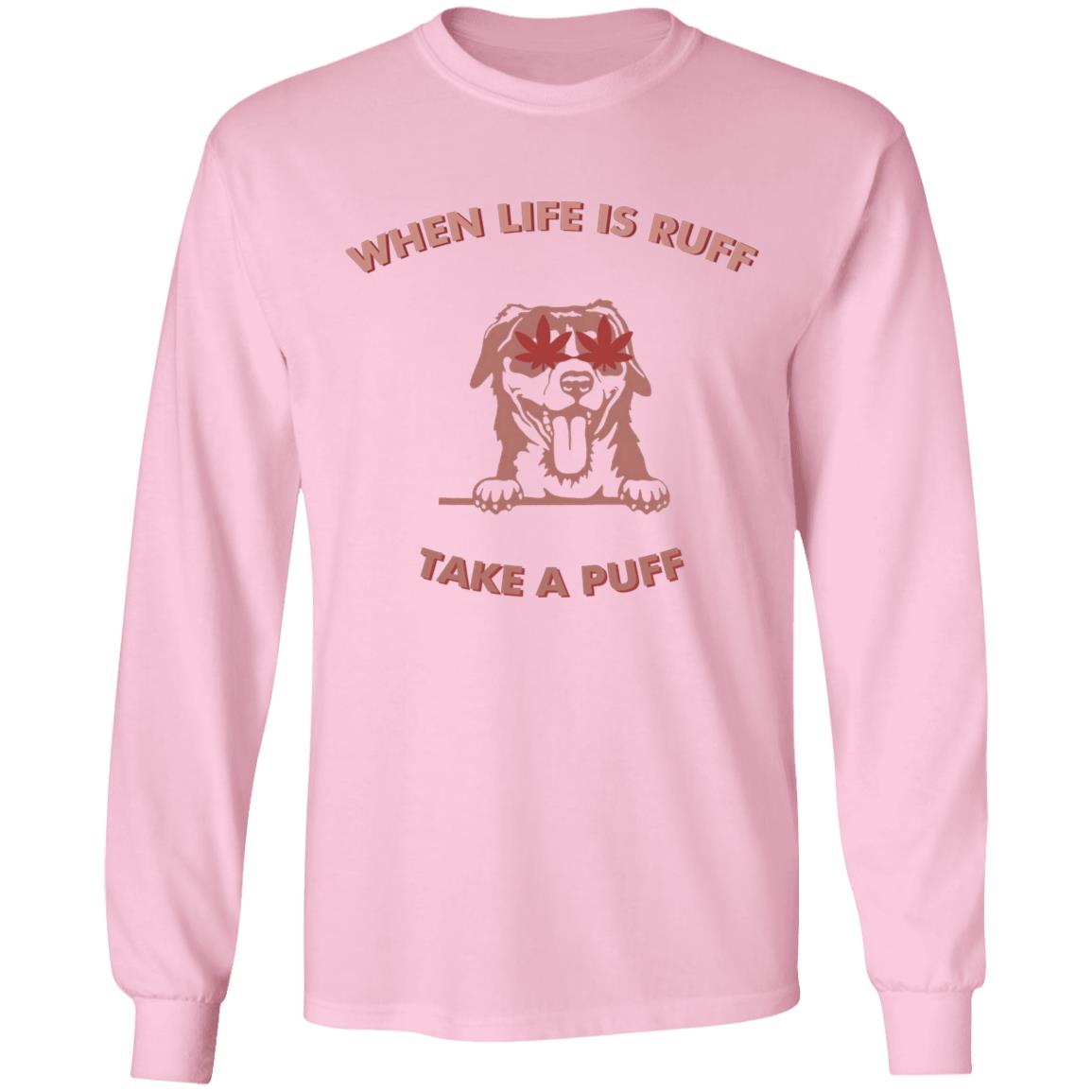 When Life Is Ruff Take A Puff Shirt Pat Mcafee When Life Is Ruff Take A Puff Shirt Hoodie Sweatshirt - Teechipus