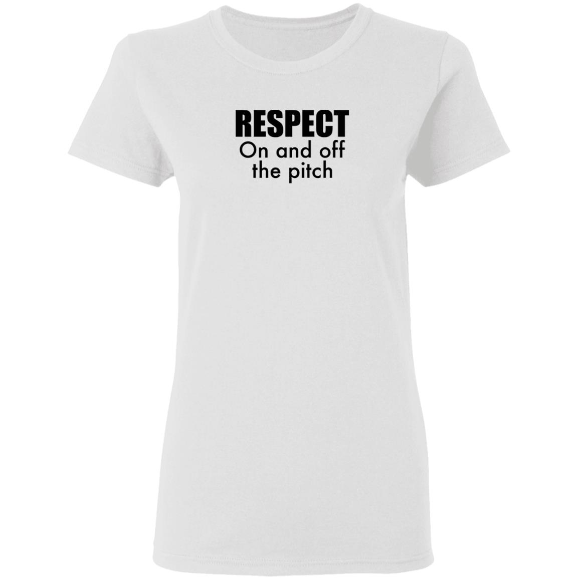Respect On And Off The Pitch Shirt World Cup 2022 Haaland Respect On And Off The Pitch Shirt Hoodie Sweatshirt - Teechipus