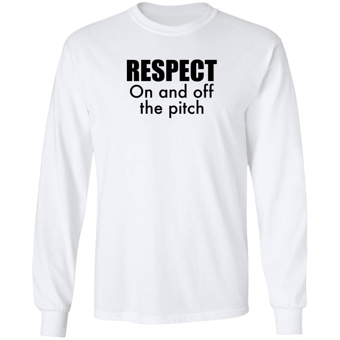 Respect On And Off The Pitch Shirt World Cup 2022 Haaland Respect On And Off The Pitch Shirt Hoodie Sweatshirt - Teechipus